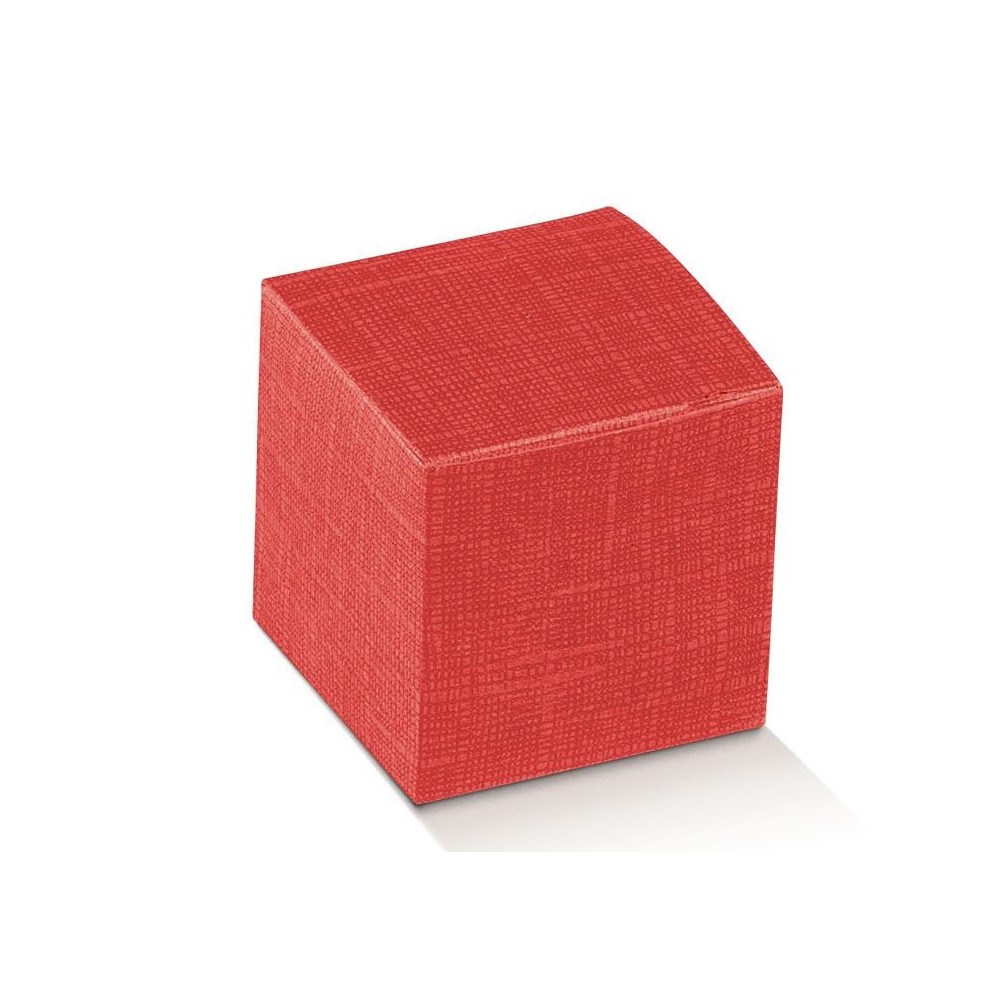 PIEGHEVOLE 90X90X90 SETA ROSSO